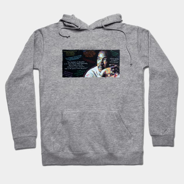 MLK Quotes Hoodie by marengo